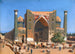 Madrasa Chir-Dor på Registan-pladsen i Samarkand - Vasily Vereshchagin — visning af kunstværket