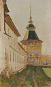 Tour du monastère - Vasily Vereshchagin — visning af kunstværket