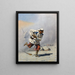 Mortellement blessé - Vasily Vereshchagin — indrammet kunstværk på væggen