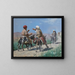 Mollahs, der går til bazaren - Vasily Vereshchagin — indrammet kunstværk på væggen
