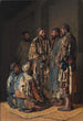 Politicians in en opiumsmokersal i Tasjkent - Vasily Vereshchagin — visning af kunstværket