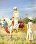 Cavalier i Jaipur - Vasily Vereshchagin — visning af kunstværket
