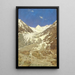 Le glacier sur le chemin du Cachemire au Ladakh Étude - Vasily Vereshchagin — indrammet kunstværk på væggen