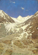 Le glacier sur le chemin du Cachemire au Ladakh Étude - Vasily Vereshchagin — visning af kunstværket