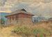 hovedtemplet i Tassiding-klostret, Sikkim - Vasily Vereshchagin — visning af kunstværket