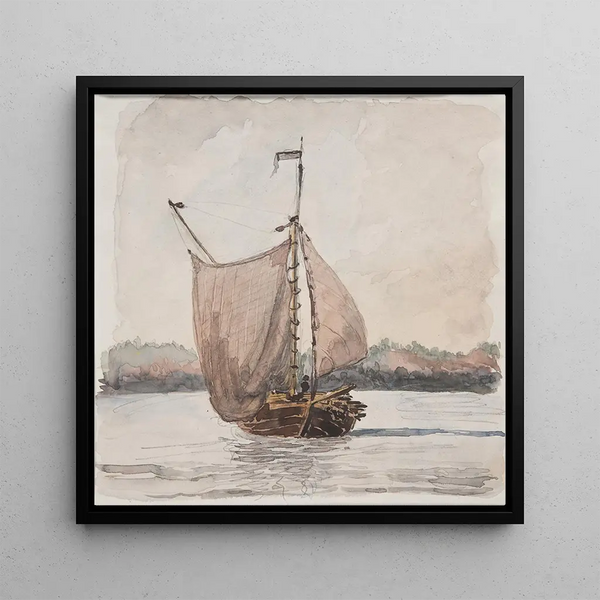 Vedlastad skuta sur le Vnern - Bror Jacob Adelborg