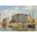 Reproduktion af maleriet Vendramin Calergi-maleri fra den store kanal, Venedig - Antonietta Brandeis