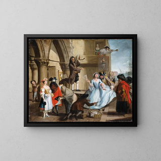 Venetian Master 18th Century - Venetian Jugglers in front of the Palace of the Doge.webp