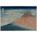 Reproduktion af maleriet Vent fra syd, klar himmel - Katsushika Hokusai