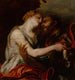 Venus afvæbner Mars - Efterfølger af Anthony van Dyck — visning af kunstværket