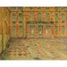 Reproduktion af maleriet Versailles-maleri; Cour d'Honneur - Henri Le Sidaner