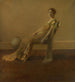 Grøn og guld - Thomas Dewing — visning af kunstværket