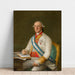 Reproduktion af maleriet Vicente María de Vera de Aragón, hertug af La Roca - Francisco de Goya