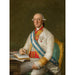 Reproduktion af maleriet Vicente María de Vera de Aragón, hertug af La Roca - Francisco de Goya