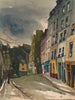 Rue Saint Julien le Pauvre Paris 5e - Victor Alfred Lundy — visning af kunstværket