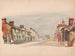 Gade i Beauvais, koldt søndag - Victor Alfred Lundy — visning af kunstværket