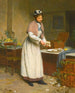La marchande d'huîtres - Victor Gabriel Gilbert — visning af kunstværket