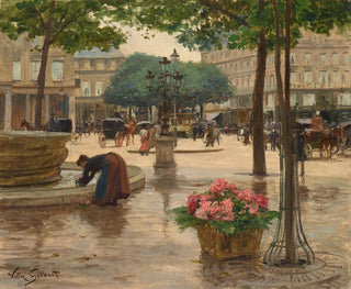 Victor Gabriel Gilbert - La Place du Thtre Franais.webp