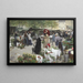 Le marché des fleurs - Victor Gabriel Gilbert — indrammet kunstværk på væggen