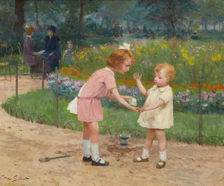 Victor Gabriel Gilbert - The Luxembourg Gardens.webp