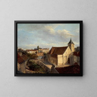 Victor Ren Garson - Lancienne glise de Belleville.webp