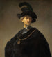 Ældre mand med en guldkæde - Rembrandt van Rijn — visning af kunstværket
