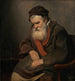 Voksen mand sover - Abraham Van Dijck — visning af kunstværket