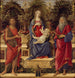 Jomfru med barnet med de to hellige Johannes - Sandro Botticelli — visning af kunstværket