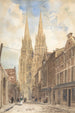 Udsigt over Bayeux – Thomas Shotter Boys (1832) — visning af kunstværket