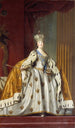 Catherine II af Rusland i kroneklædning - Vigilius Eriksen — visning af kunstværket