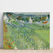 Reproduktion af maleriet Vignobles d'Auvers - Vincent van Gogh