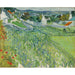 Reproduktion af maleriet Vignobles d'Auvers - Vincent van Gogh
