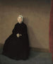 En gammel kvinde - Vilhelm Hammershøi — visning af kunstværket