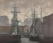 Quai de commerce du Groenland, Christianshavn, København - Vilhelm Hammershøi — visning af kunstværket