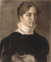 Portrait af Karen Bramsen - Vilhelm Hammershøi — visning af kunstværket