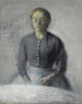 Portrait af Ida - Vilhelm Hammershøi — visning af kunstværket