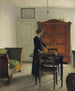 Værelse - Vilhelm Hammershøi — visning af kunstværket