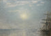 Sol over havet - Vilhelm Hammershøi — visning af kunstværket