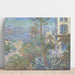 Reproduktion af maleriet Villas ved Bordighera - Claude Monet