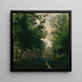 Ville d'Avray - Jean-Baptiste-Camille Corot — indrammet kunstværk på væggen