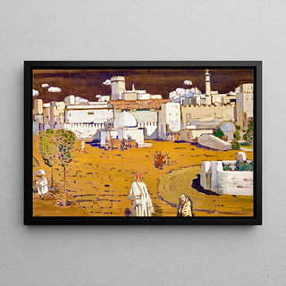 Arabisk by - Wassily Kandinsky