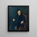 Le poète Eduard von Bauernfeld - Vilma Parlaghy-Brachfeld — indrammet kunstværk på væggen