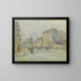 Boulevard de Clichy - Vincent van Gogh — indrammet kunstværk på væggen