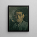 Tête d'homme - Vincent van Gogh — indrammet kunstværk på væggen