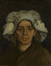 Tête de femme 3 - Vincent van Gogh — visning af kunstværket