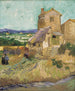 La maison de La Crau Det gamle mølle - Vincent van Gogh — visning af kunstværket