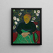 Madame Roulin Berørende vuggen Den vuggesang - Vincent van Gogh — indrammet kunstværk på væggen