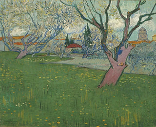 Vincent van Gogh - Orchards in blossom view of Arles.webp