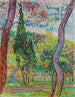 Parc de l'hôpital Saint-Paul - Vincent van Gogh — visning af kunstværket