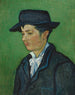 Portrait af Armand Roulin - Vincent van Gogh — visning af kunstværket